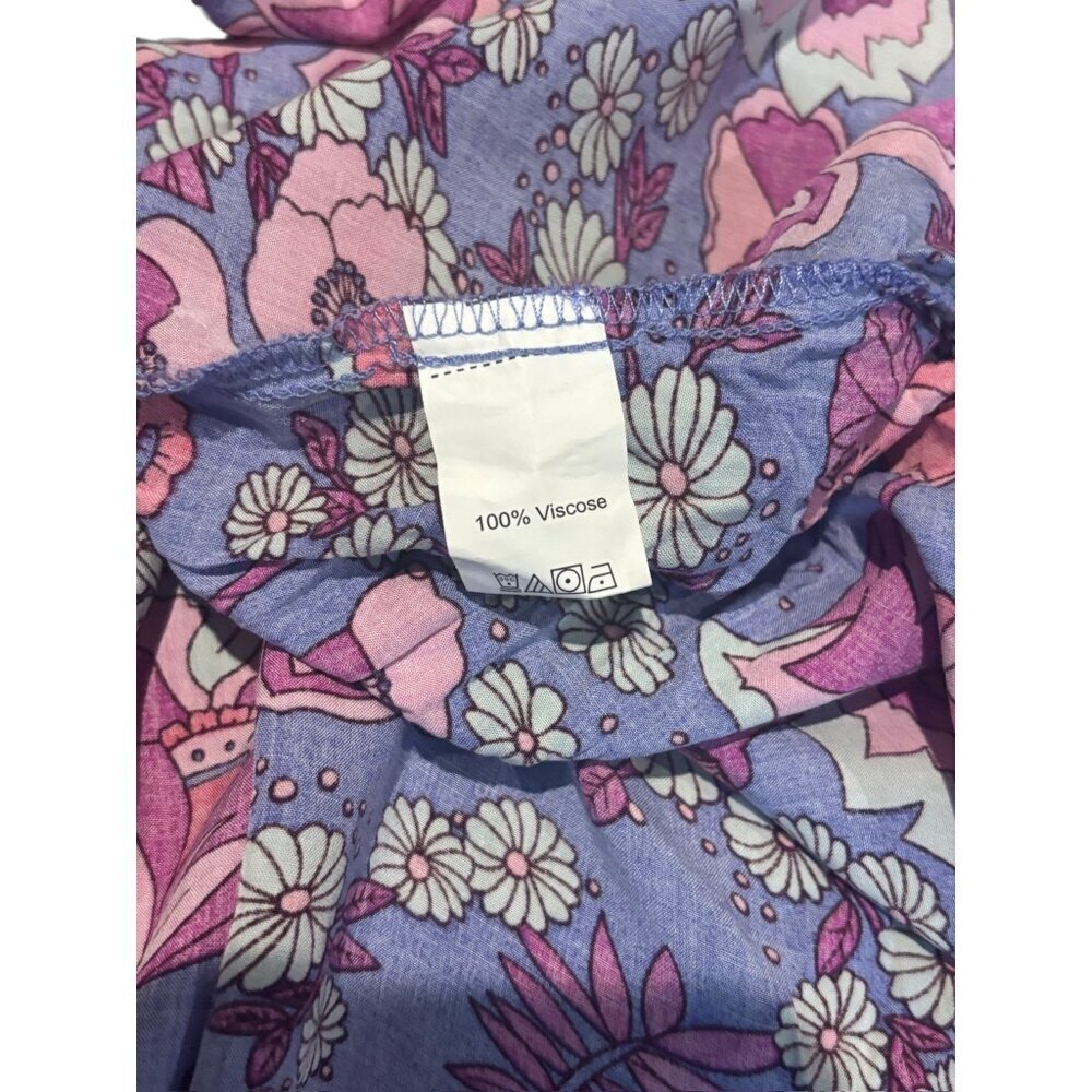 Rustty Dustty Women's Purple & Pink Mini Dress - Picture 6 of 8